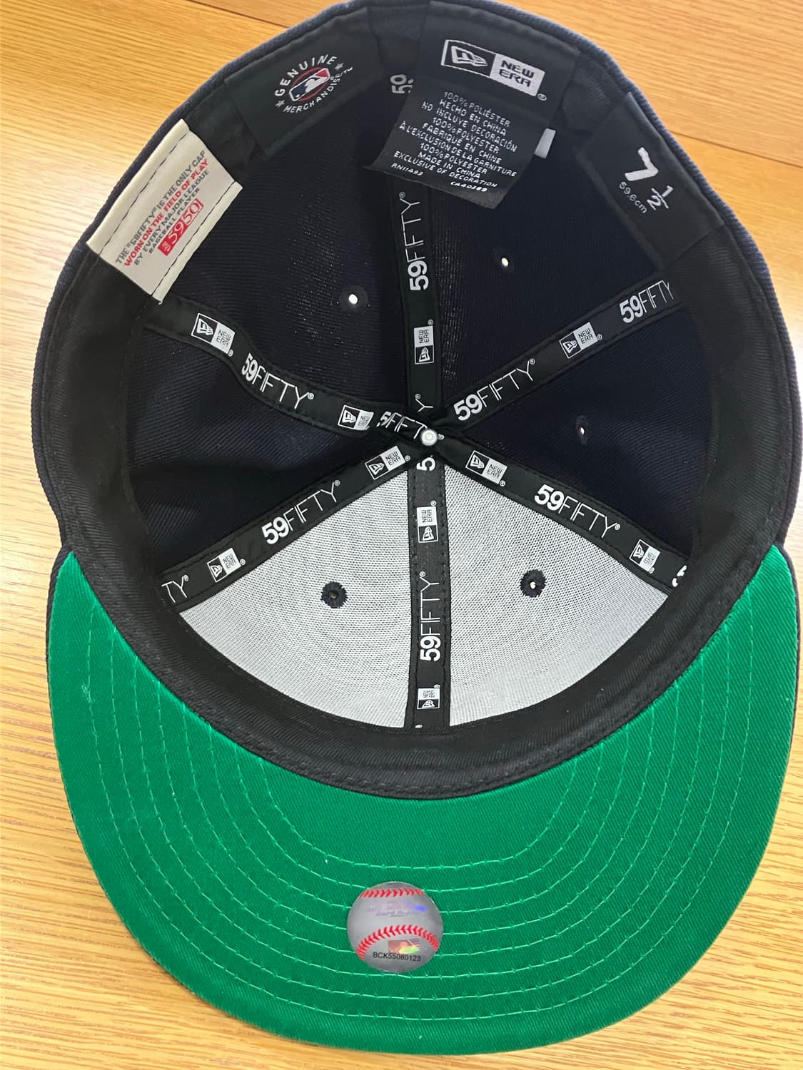 뉴에라 59FIFTY 네이비 모자 상품이미지5