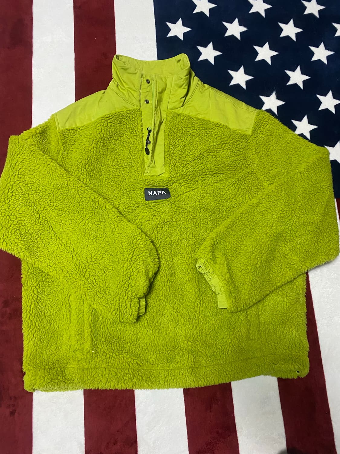 마틴로즈x나파피리 20SS 오버 쉐르파 플리스 상품이미지1