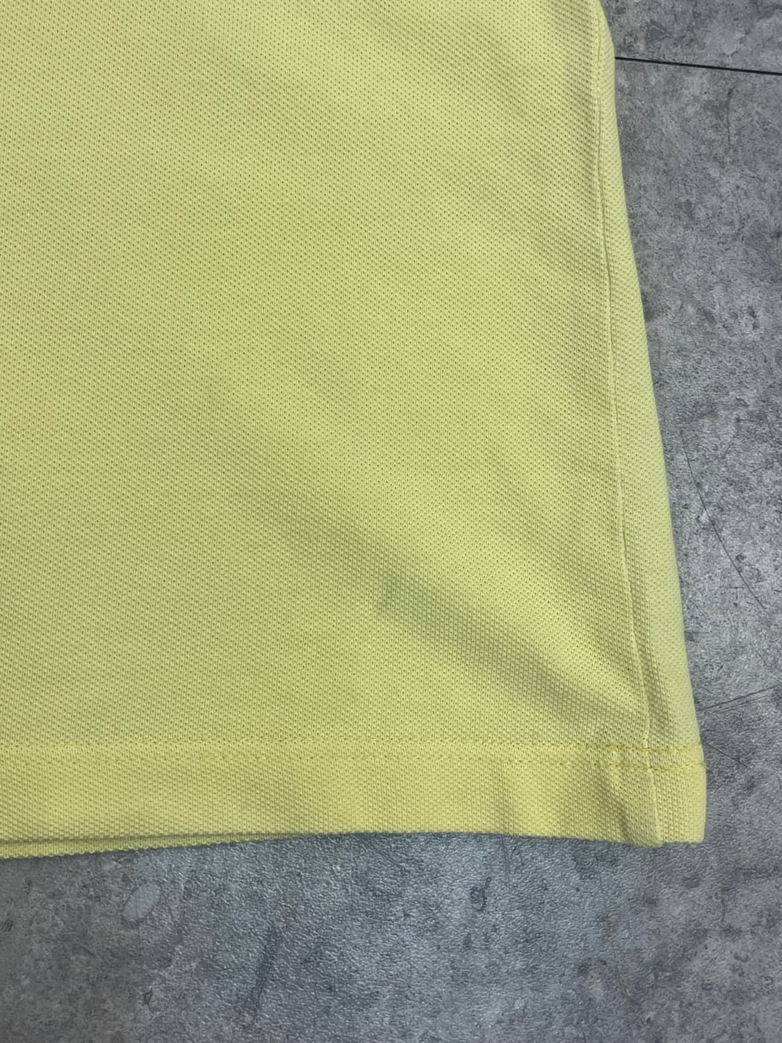 버버리 반팔 카라티 옐로우 S #csz3841 상품이미지9