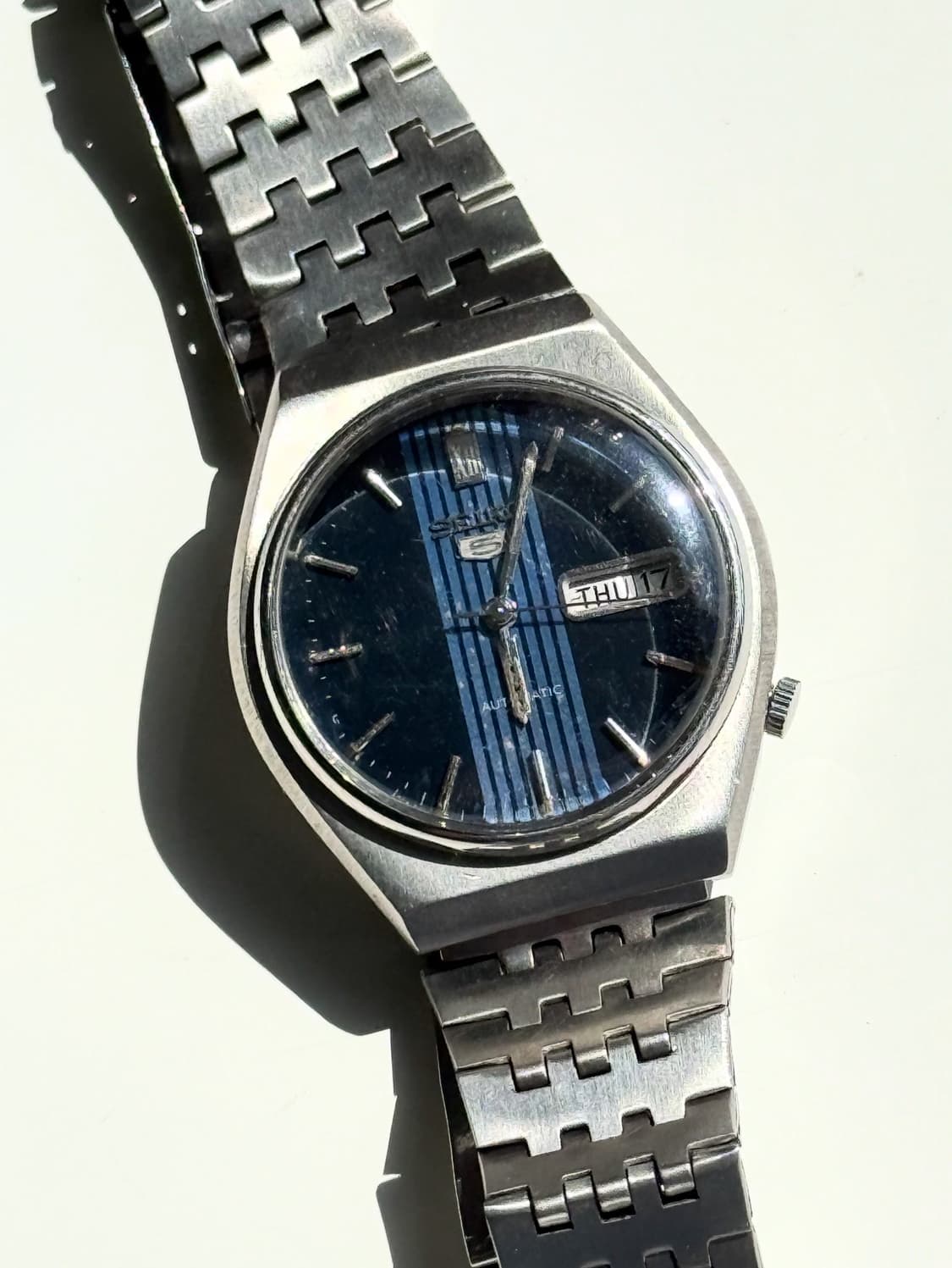 70s Seiko5 Automatic Vintage Metal Watch 상품이미지2
