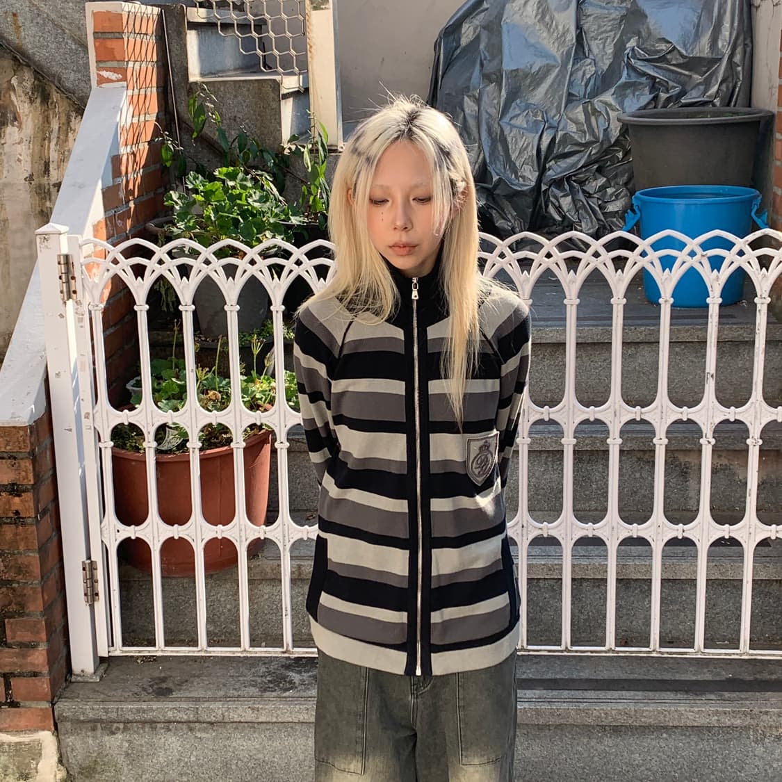 돌체앤가바나 드라이버 니트 집업 상품이미지4