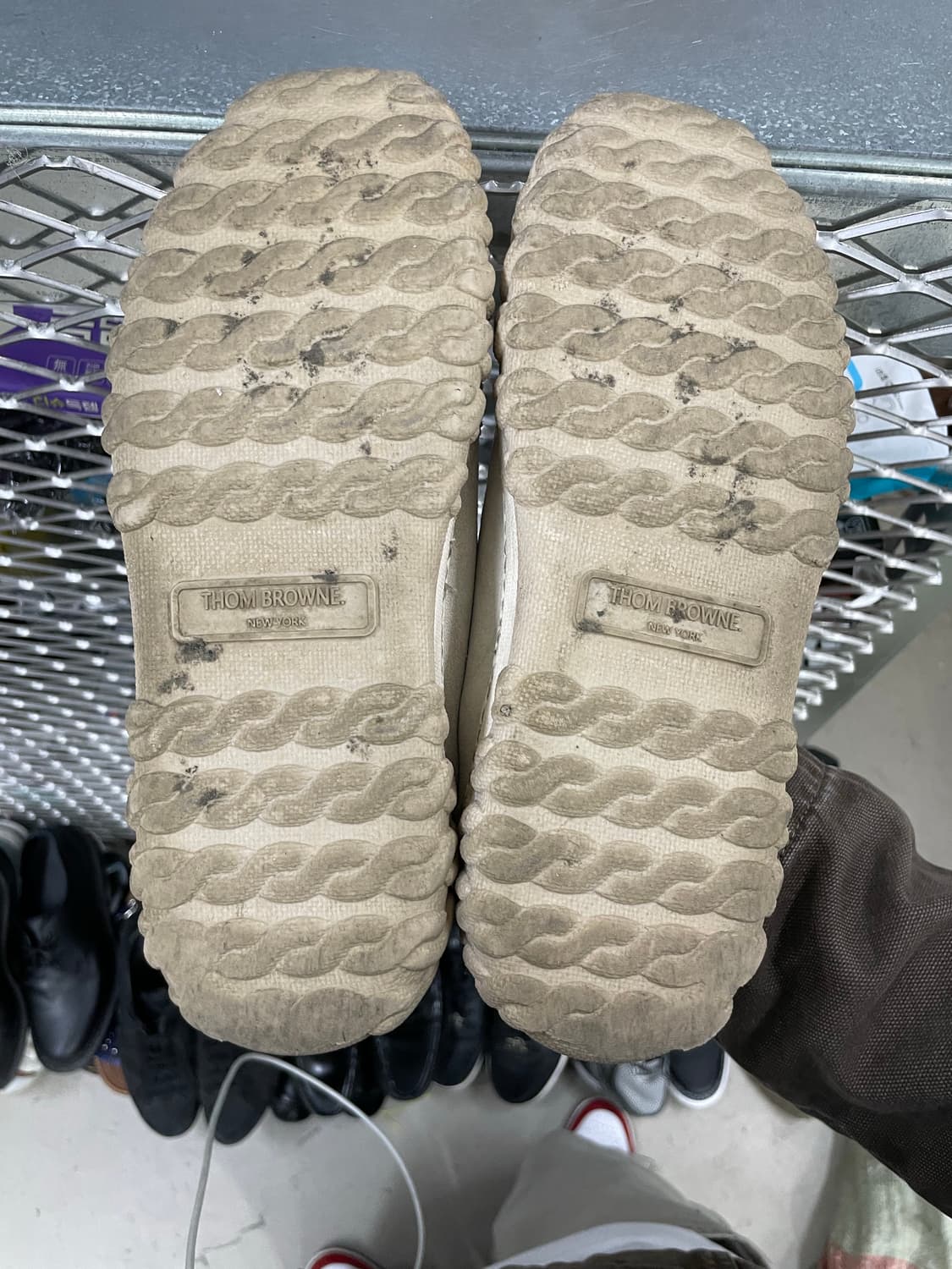 톰브라운 스웨이드 스니커즈 eu40 (gr-4709) 상품이미지6