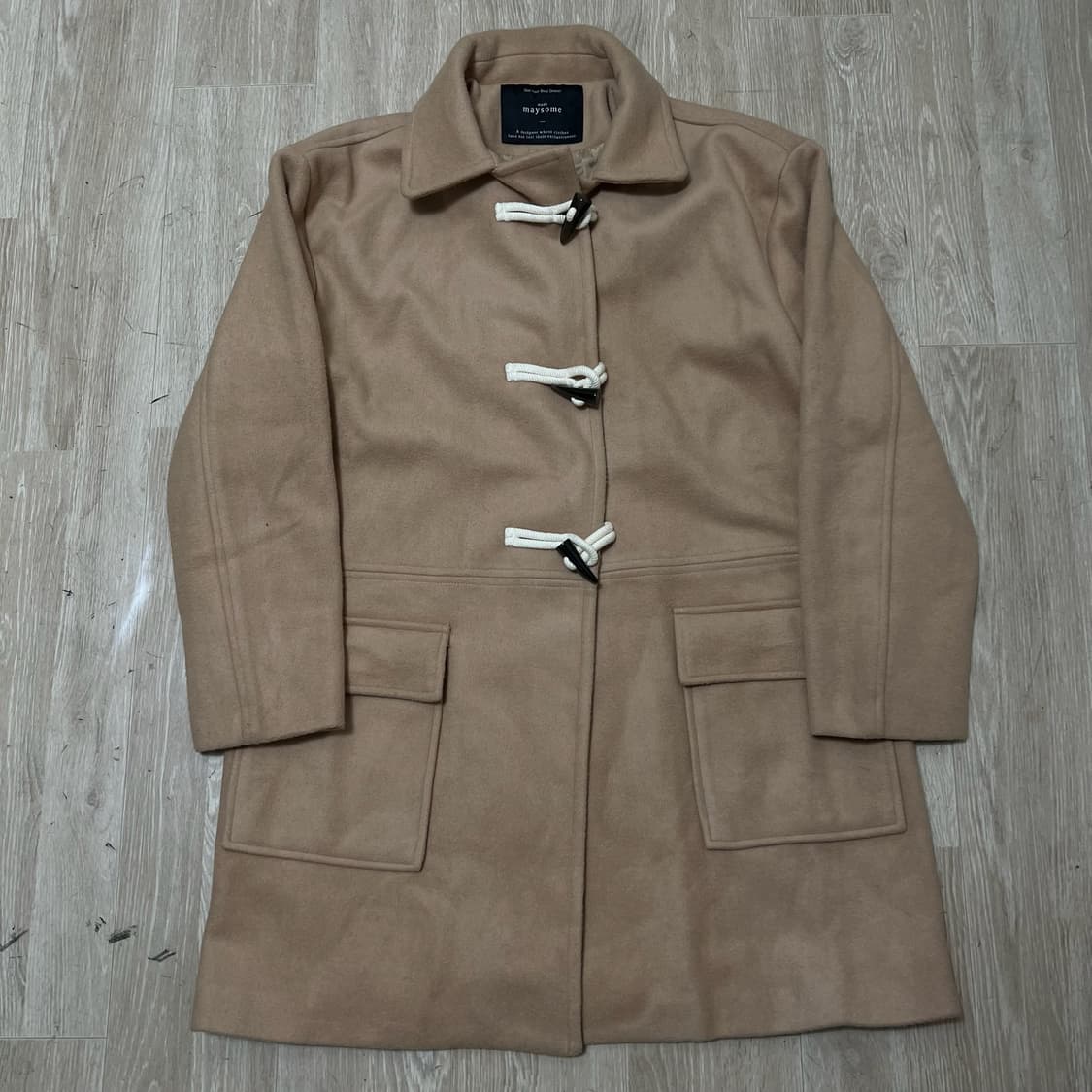 메이썸 여성 싱글 울 떡볶이코트 FREE  상품이미지1