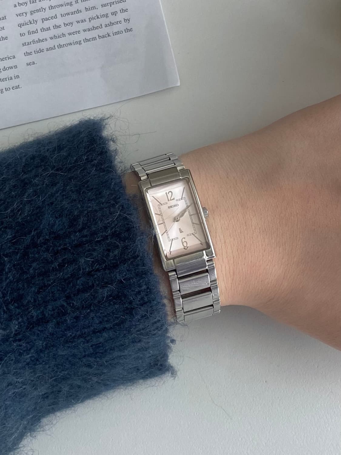 Seiko 세이코 lk 루키아 스퀘어 쿼츠 핑크 레이디스 상품이미지7