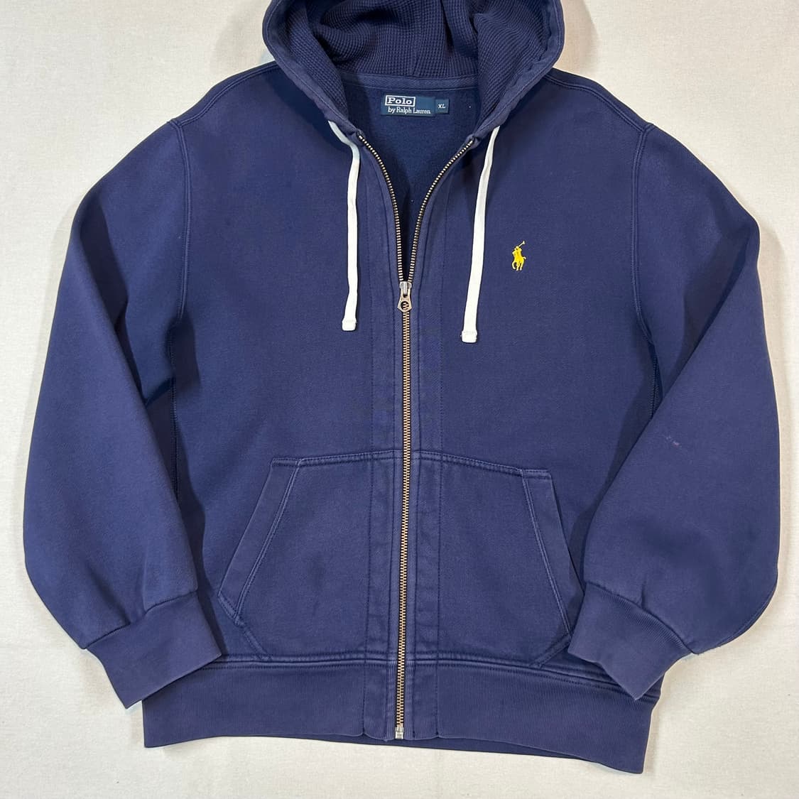 XL) 폴로 랄프로렌 두산 써멀 후드집업 네이비 상품이미지2