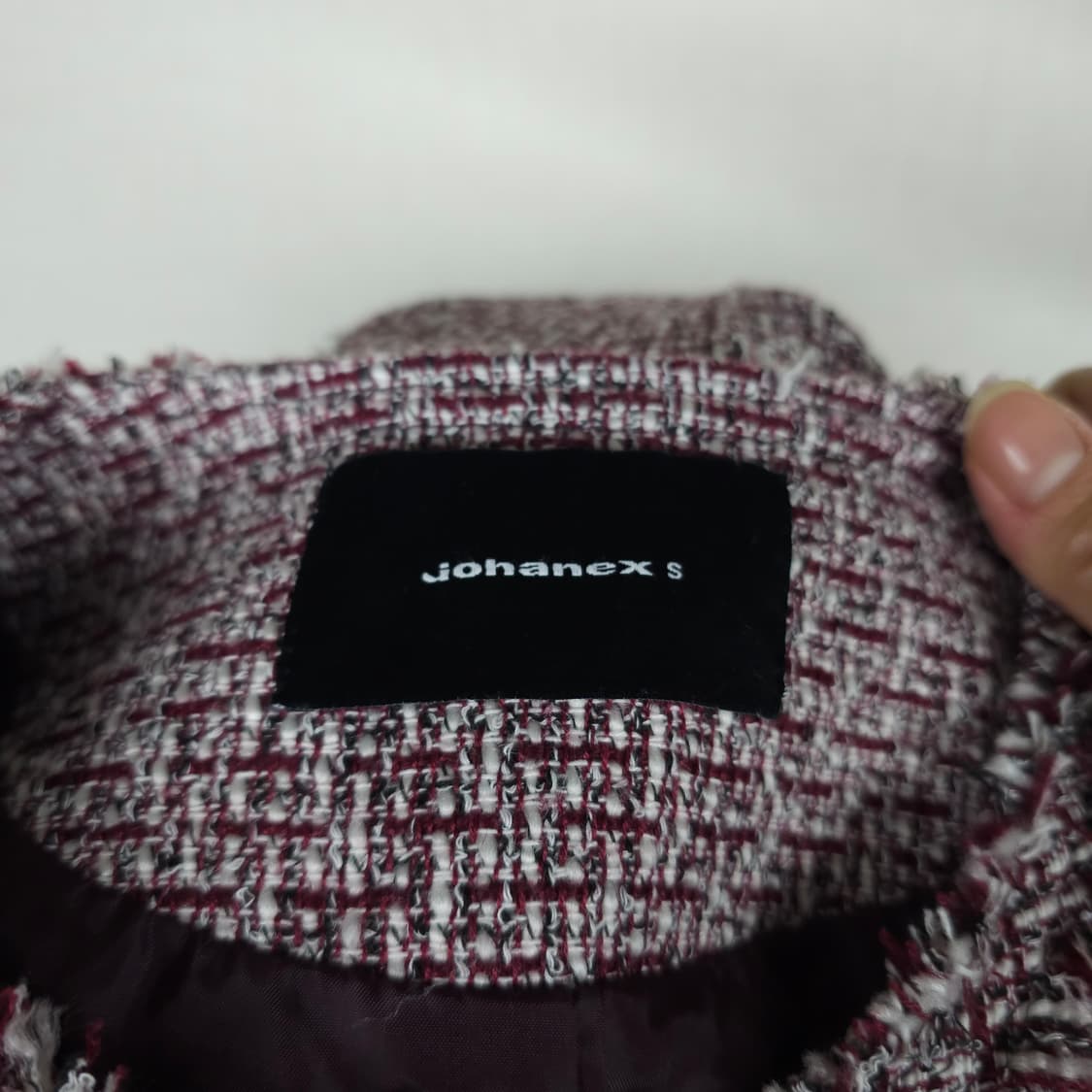 조안넥스 트위터자켓 여성66사이즈  상품이미지3