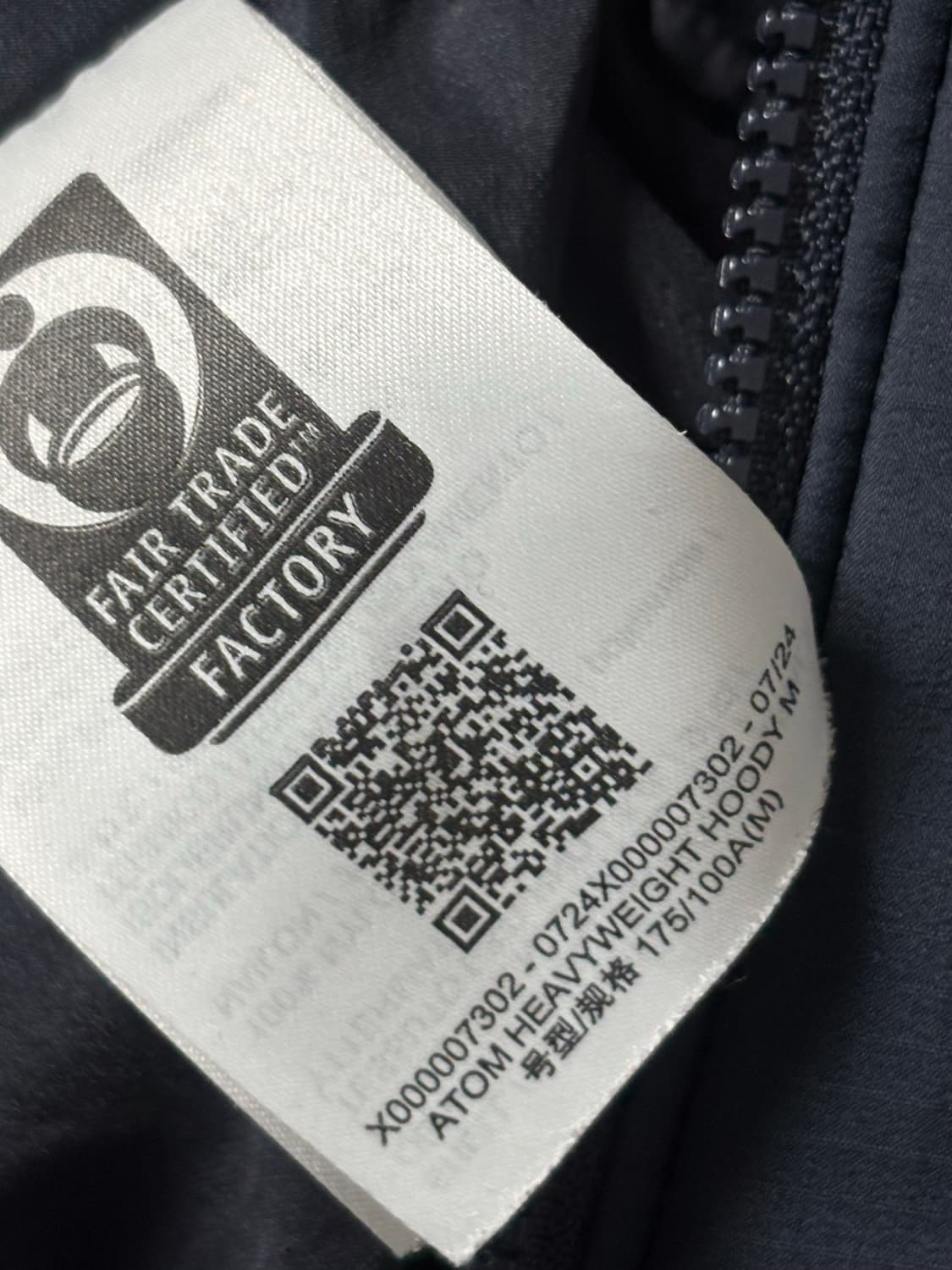 아크테릭스 아톰 사파이어 m 패딩 점퍼  상품이미지7