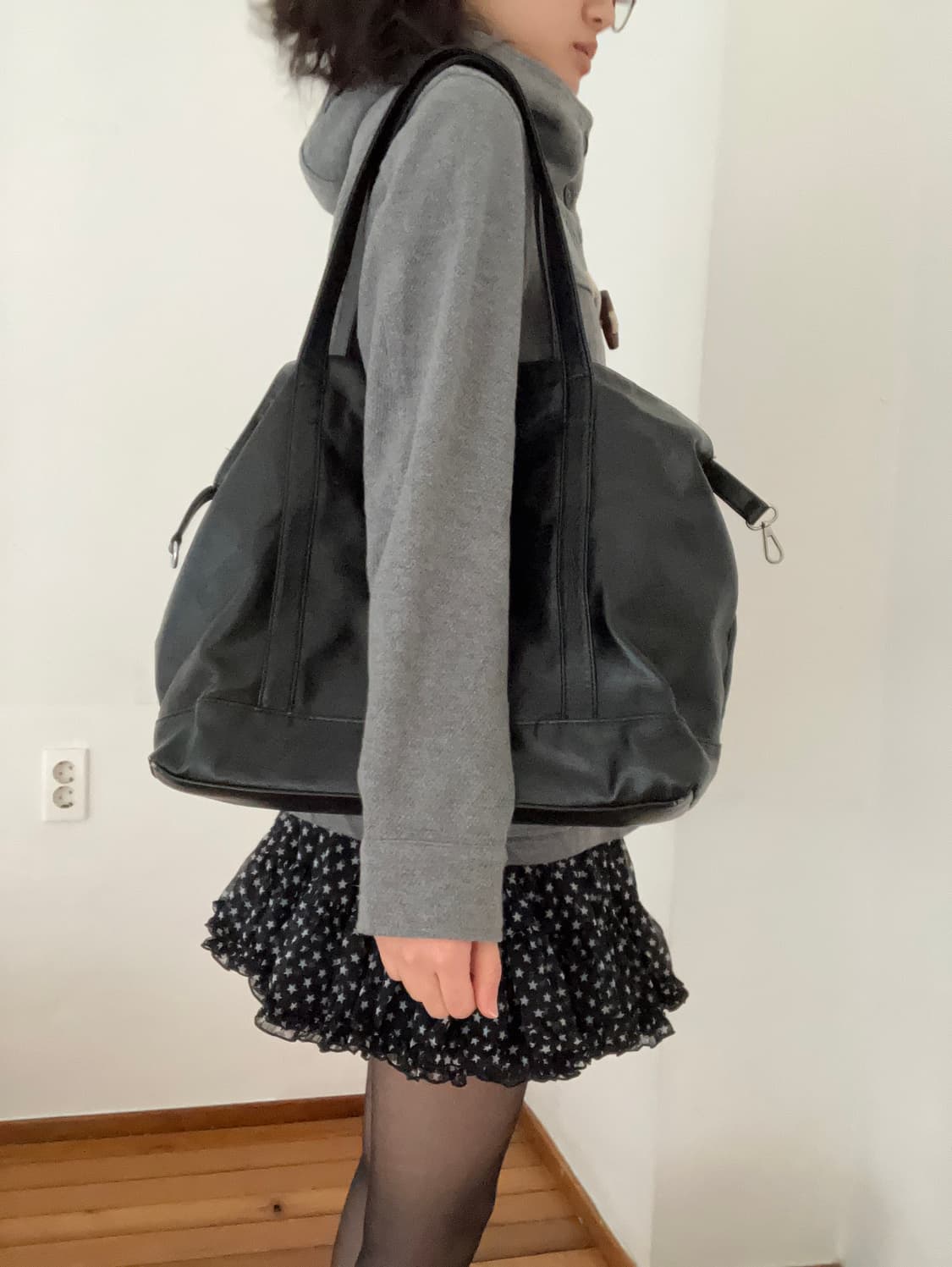 그레이 떡볶이 숏 자켓 상품이미지3