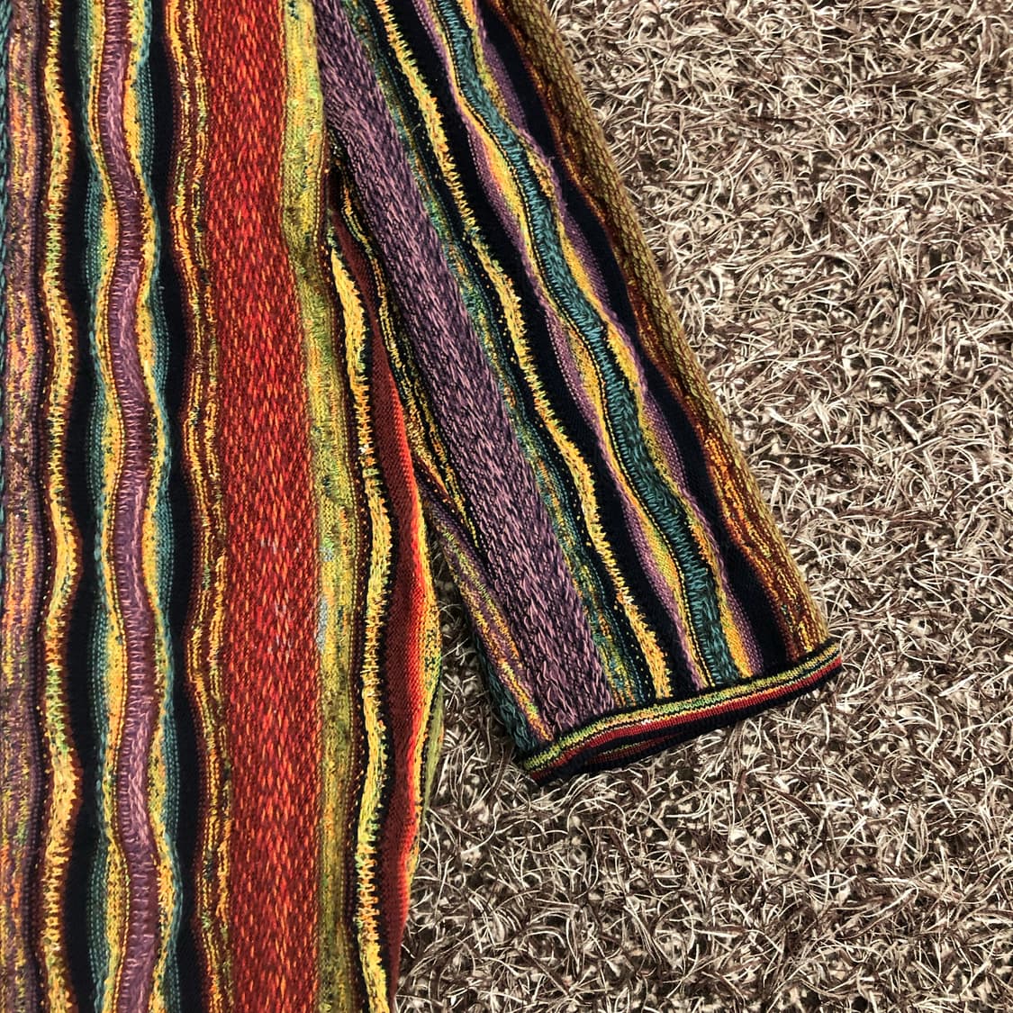 미쏘니 멀티컬러 패턴 가디건 상품이미지3