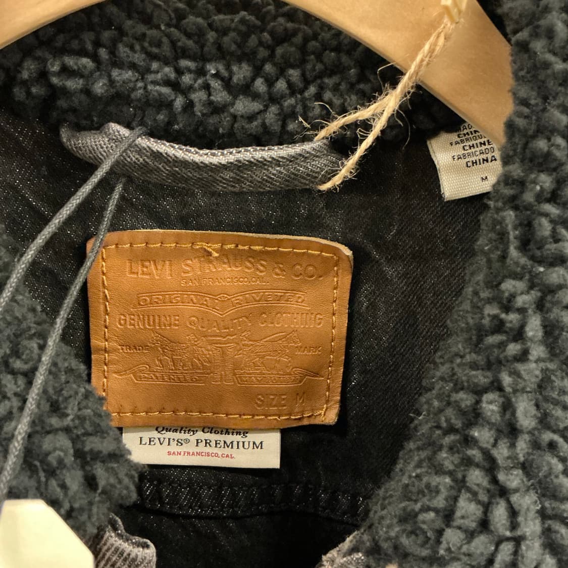 리바이스 그리즐리 쉐르파 데님 자켓 상품이미지2