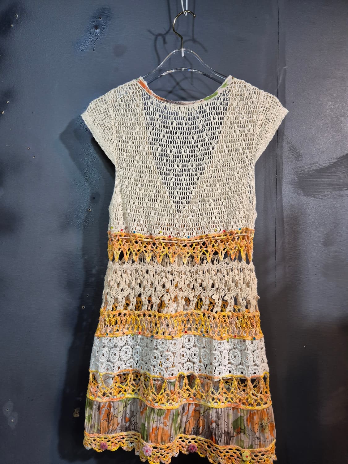 써스데이아일랜드 크로쉐 조끼 S 상품이미지2