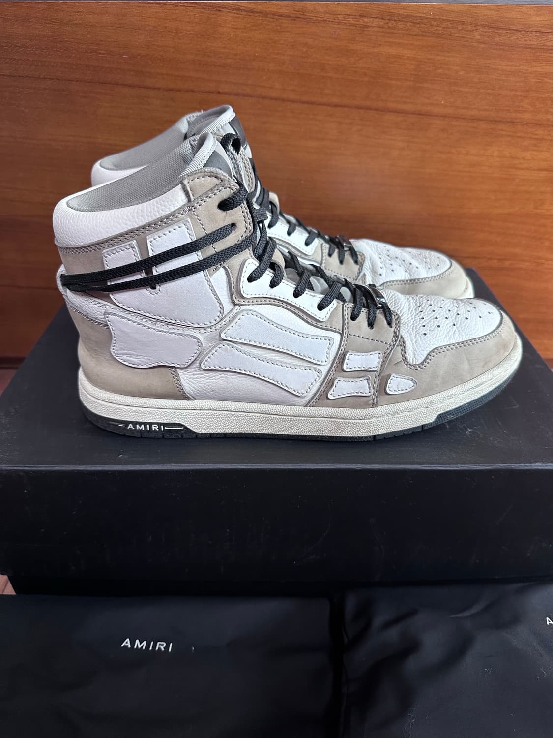 [44] AMIRI 스켈레톤 하이탑 스니커즈 상품이미지1
