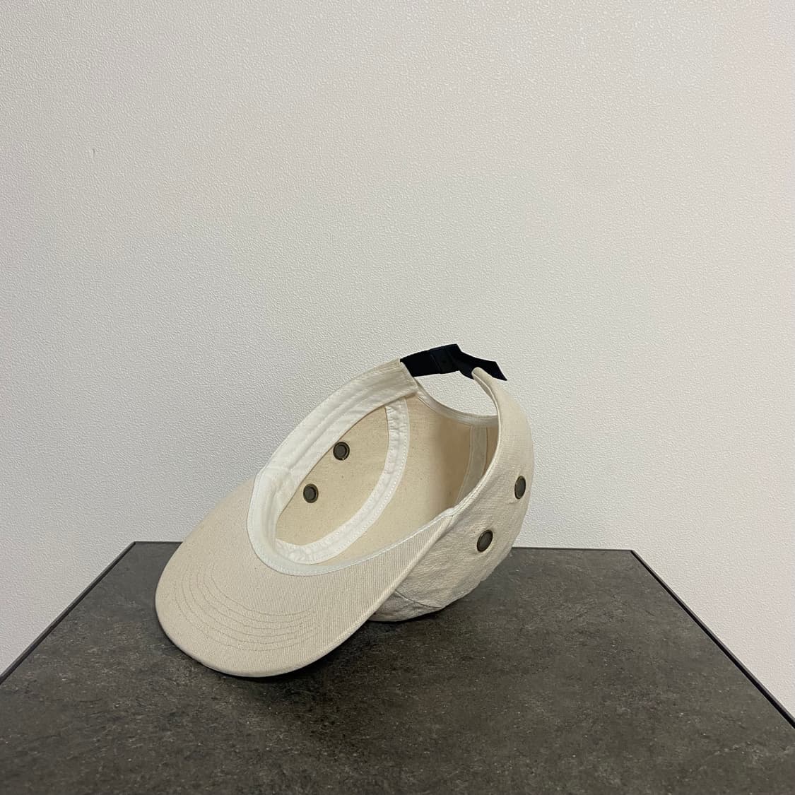 (OS) 슈프림 박스로고 캠프캡 모자 워시드 캔버스 내츄럴 상품이미지6