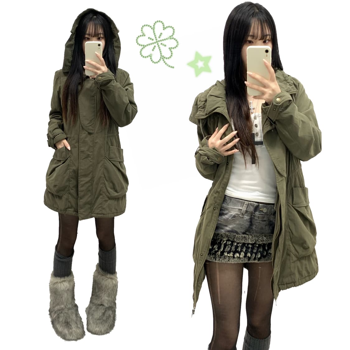 [CUBUS] y2k 야상 자켓 상품이미지1