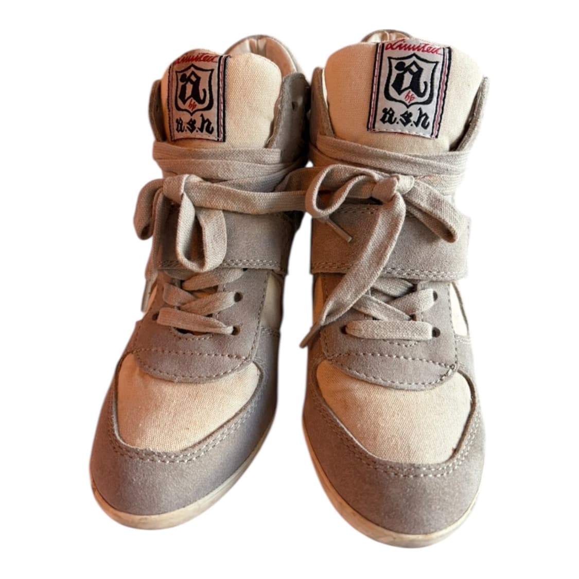 Ash 하이탑 스니커즈 36(베이지) 상품이미지3