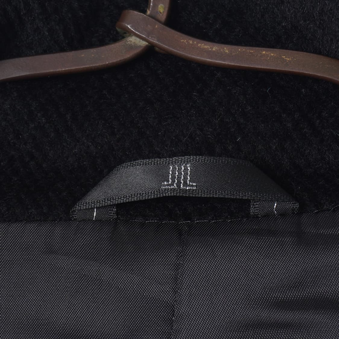 Lanvin Collection 블랙 스탠드 카라 하프코트 상품이미지8