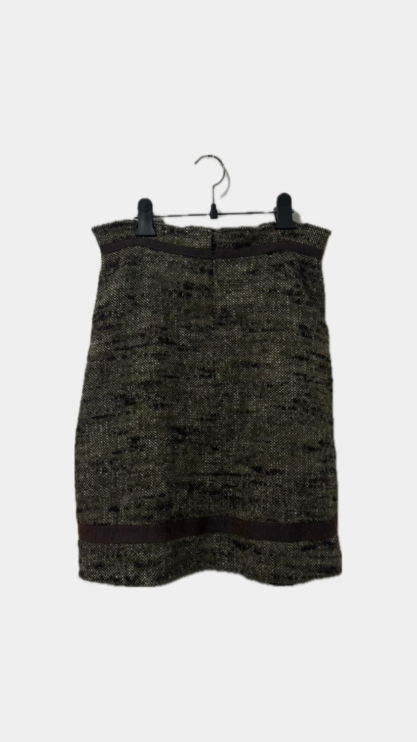 Max & co. 막스마라 부클 트위드 울 미디 스커트  상품이미지2