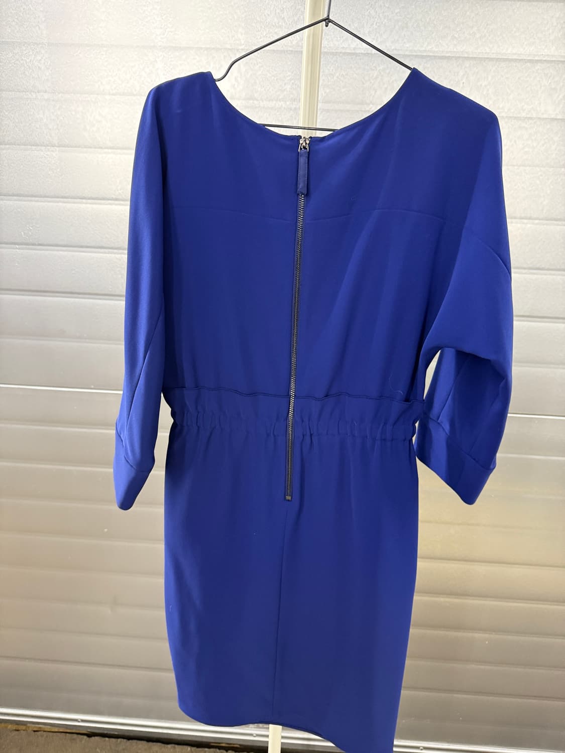 아르마니 꼴레지오니 블루 밴딩 원피스 36 상품이미지4