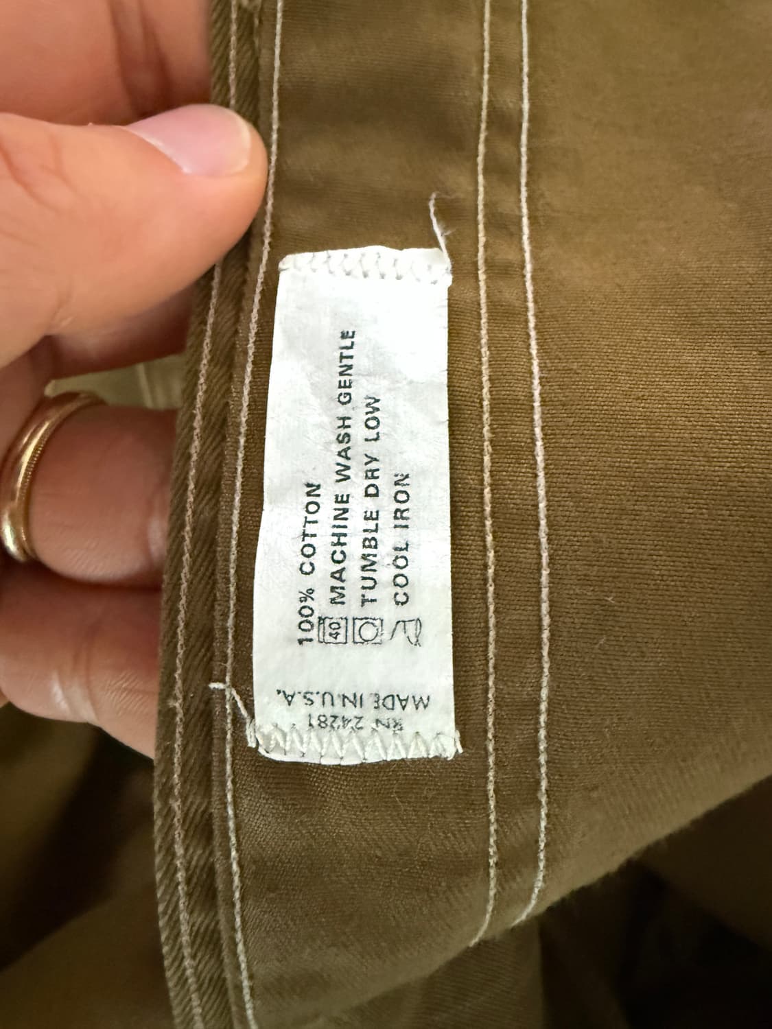 MADE IN U.S.A 미제 헌팅 셔츠 상품이미지9