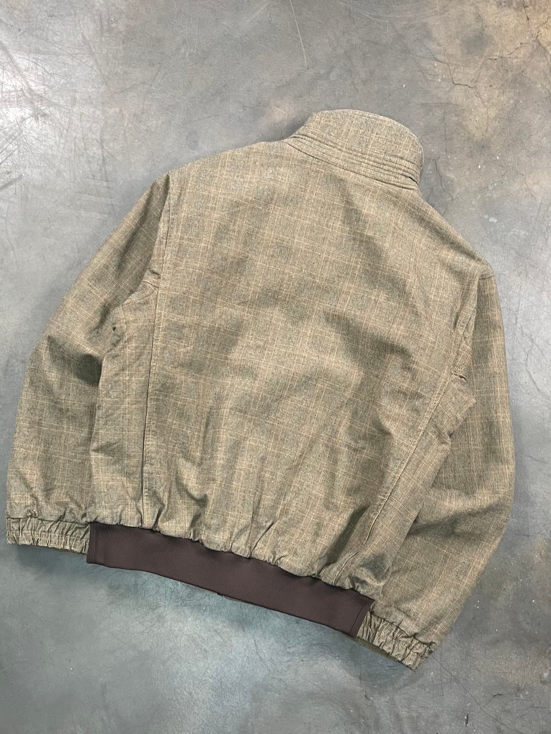 컬럼비아 글렌 체크 봄버 자켓 상품이미지5