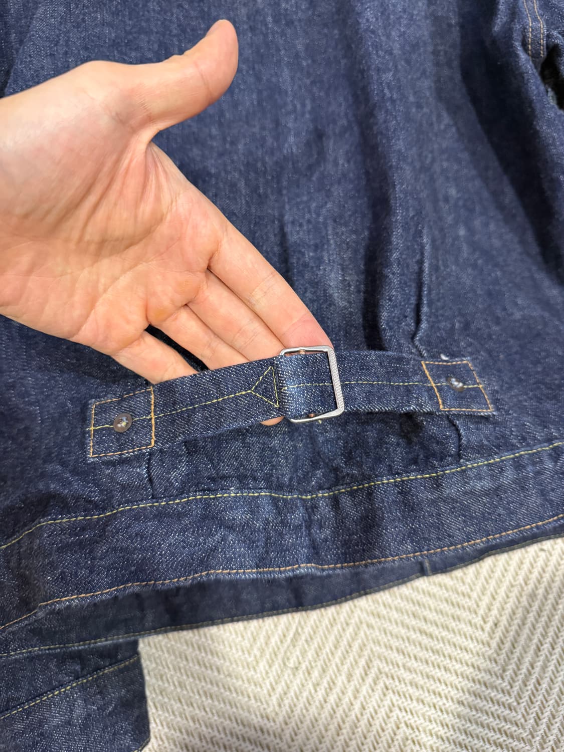 오어슬로우 Pleated Front Blouse One Wash 2사이즈 상품이미지6