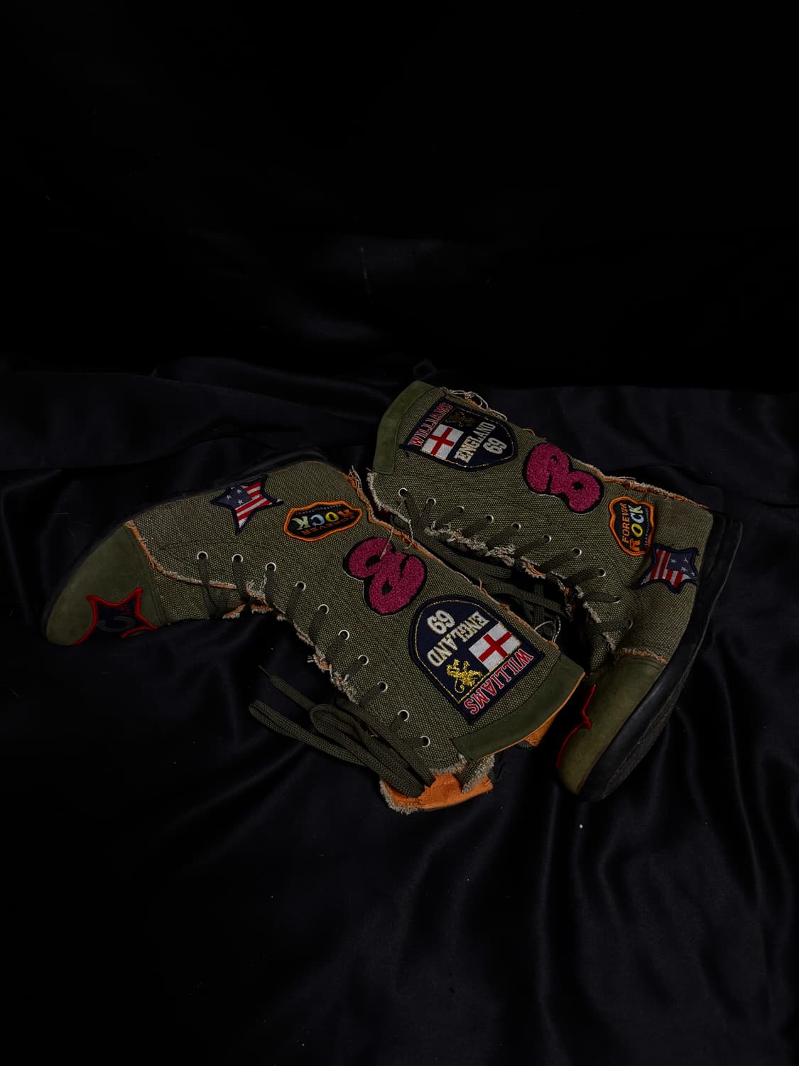 “Unknown” 00’s Kitsch Rare Design Khaki  상품이미지7