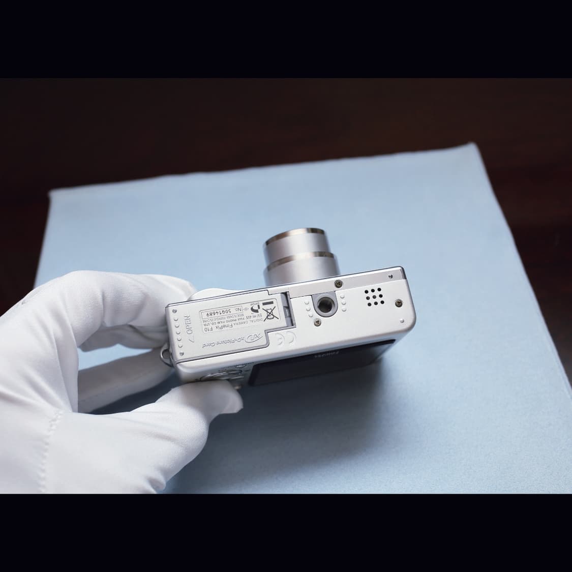 레어<준민트급><한글> 파인픽스 f10 실버 빈티지 디카 상품이미지5