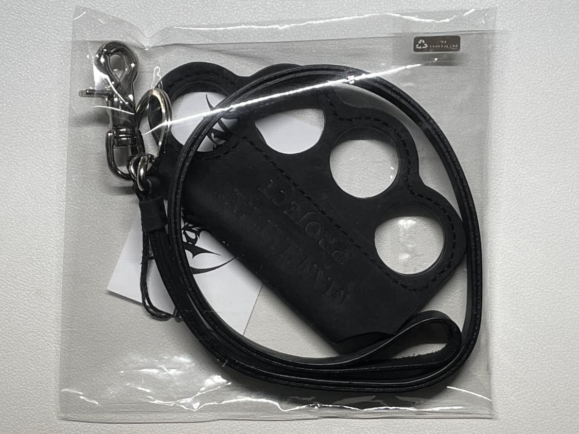 맨허튼프로젝트 리얼레더 소가죽 너클 라이터 스트랩 키링 상품이미지2