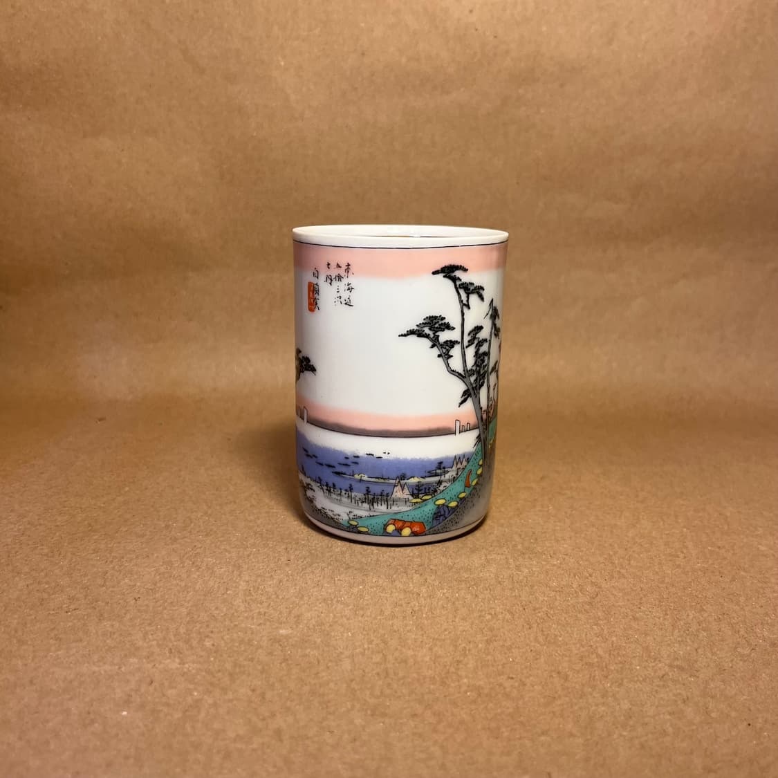 일본 전통 회화 프린트 유노미(湯呑み) 컵 5종 세트 상품이미지7