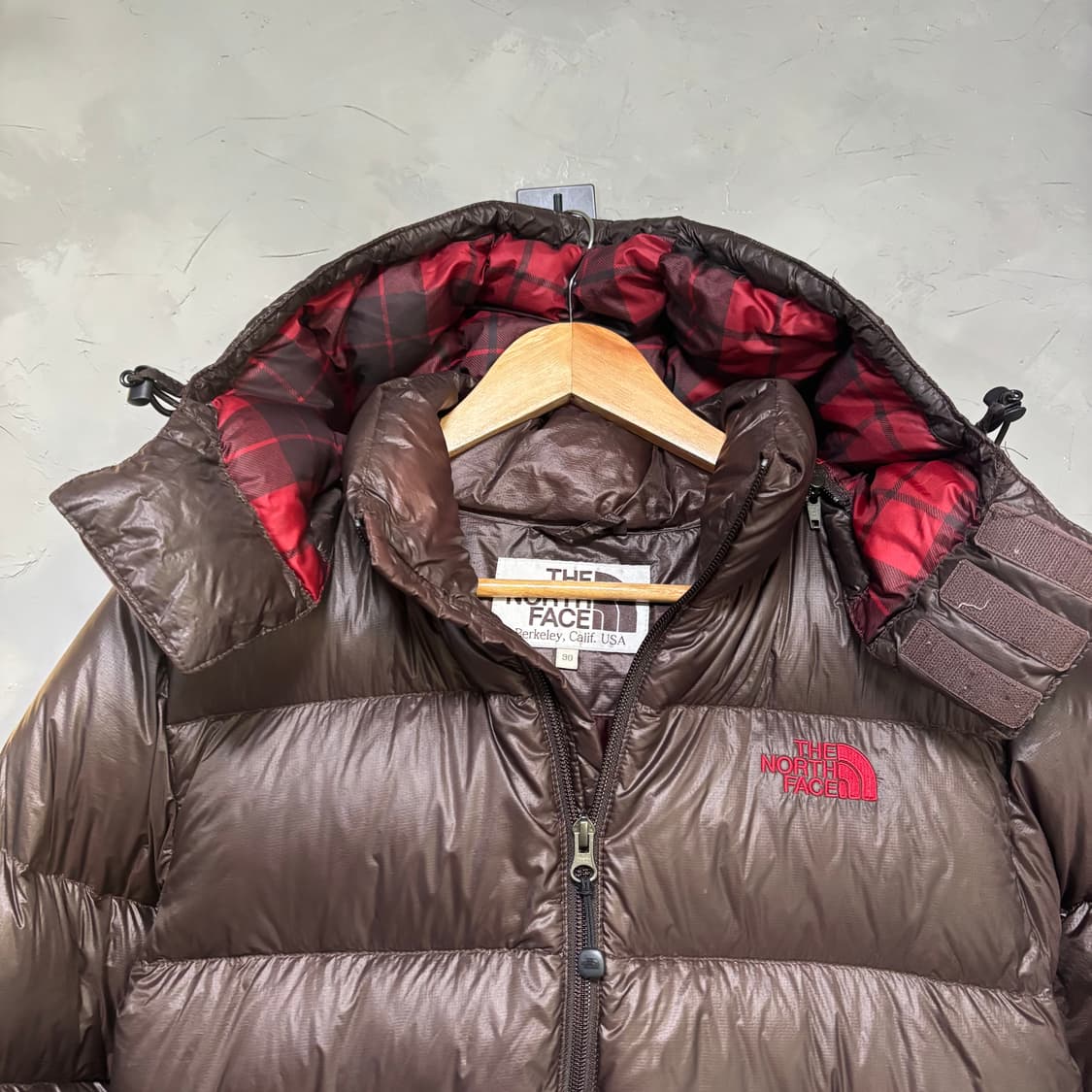 노스페이스 800 LTD 퍼텍스 구스다운 패딩 브라운 상품이미지2