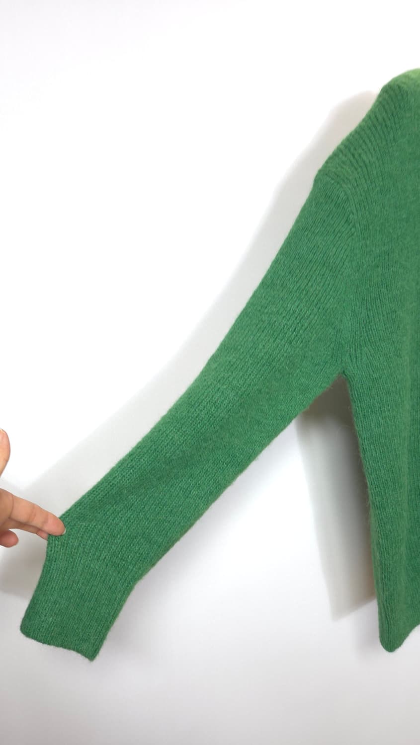 코스 COS 릴렉스 울 알파카 브이넥 니트 M 사이즈 상품이미지5