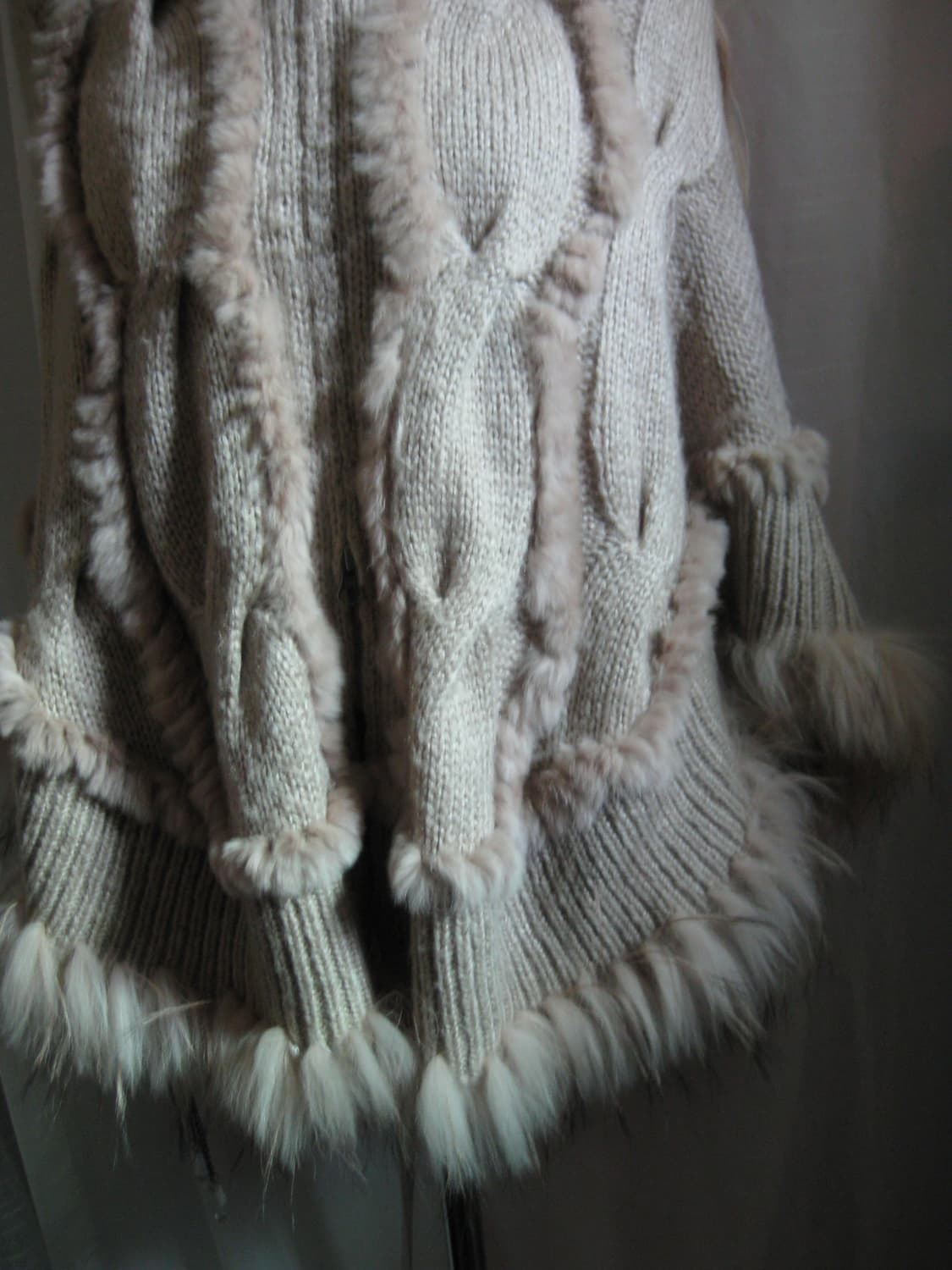 빈티지 리얼 퍼 케이프  상품이미지2