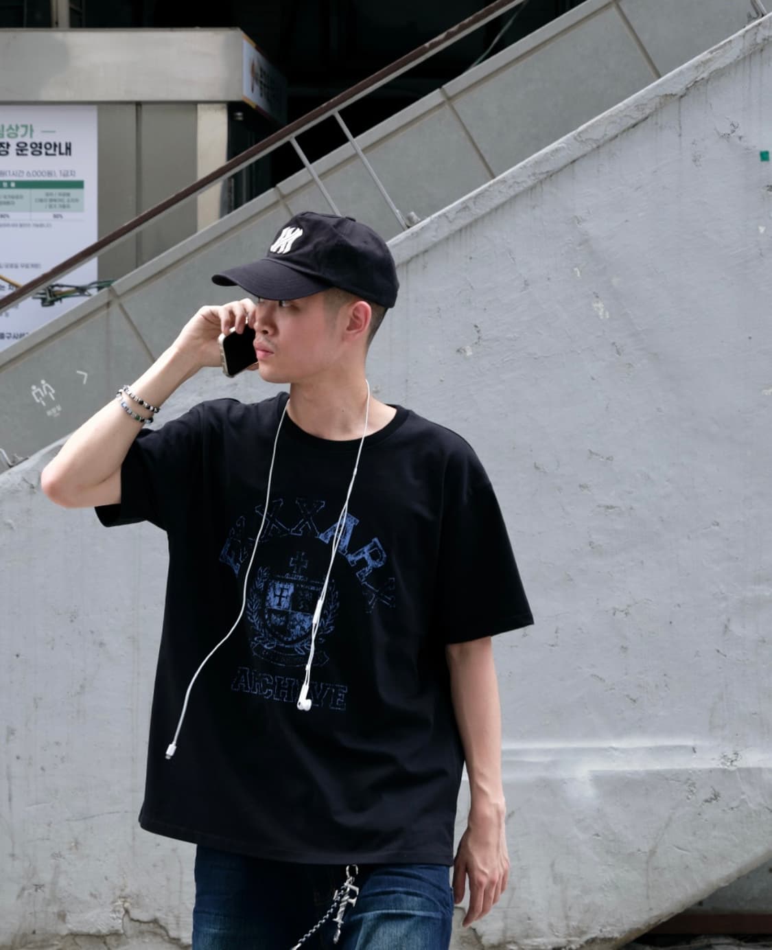 [OS]파프롬왓 파 패치 로고 캡 블랙 상품이미지5