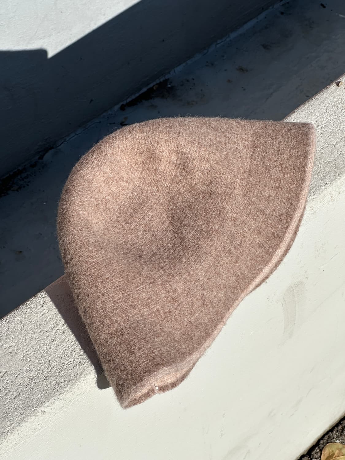 [M-L] 베라왕 오트밀 베이지 울 버킷햇 모자 상품이미지3