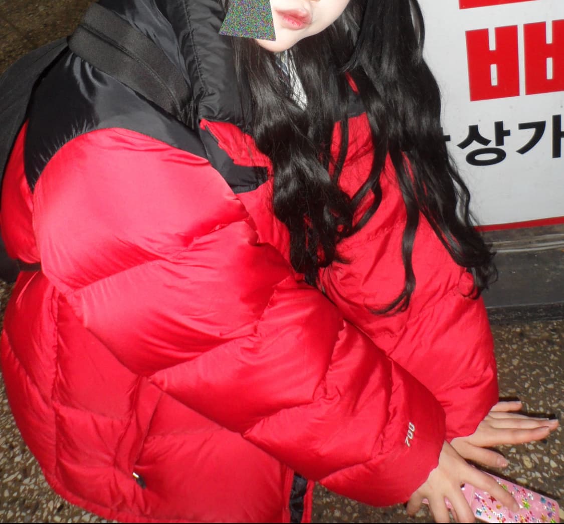 노스페이스 눕시 700 레드 빨강 상품이미지2