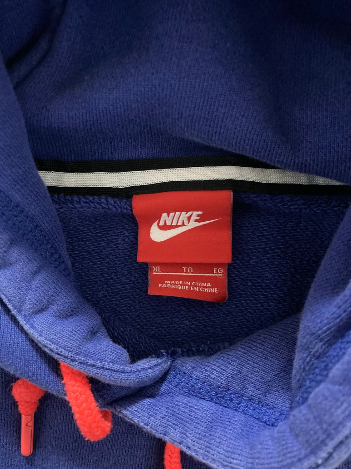 나이키 후드티 블루 XL 상품이미지5