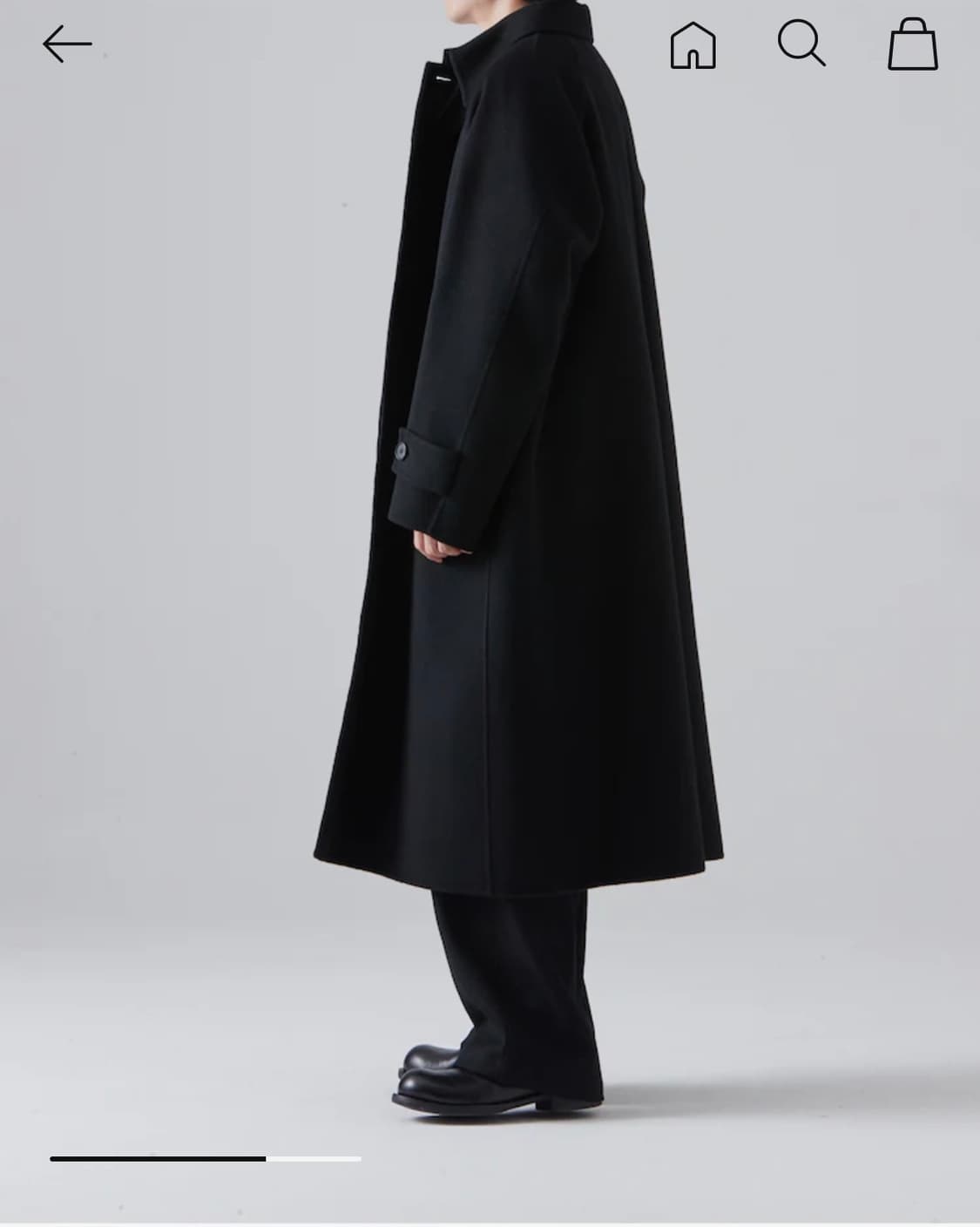 (새상품) roliat 로리엣 발마칸 코트 팝니다. 149만->70만 상품이미지3