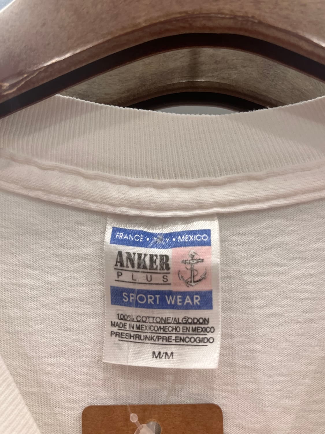 Anker 빈티지 CANCUN, MEXICO 프린팅 반팔 티셔츠 상품이미지8