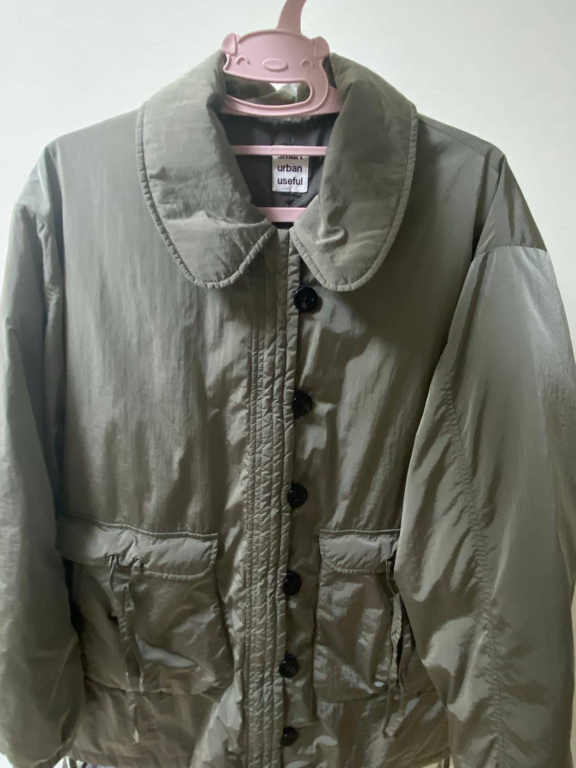 suu 봄버자켓 베이지 코이세이오 봄버자켓 상품이미지3