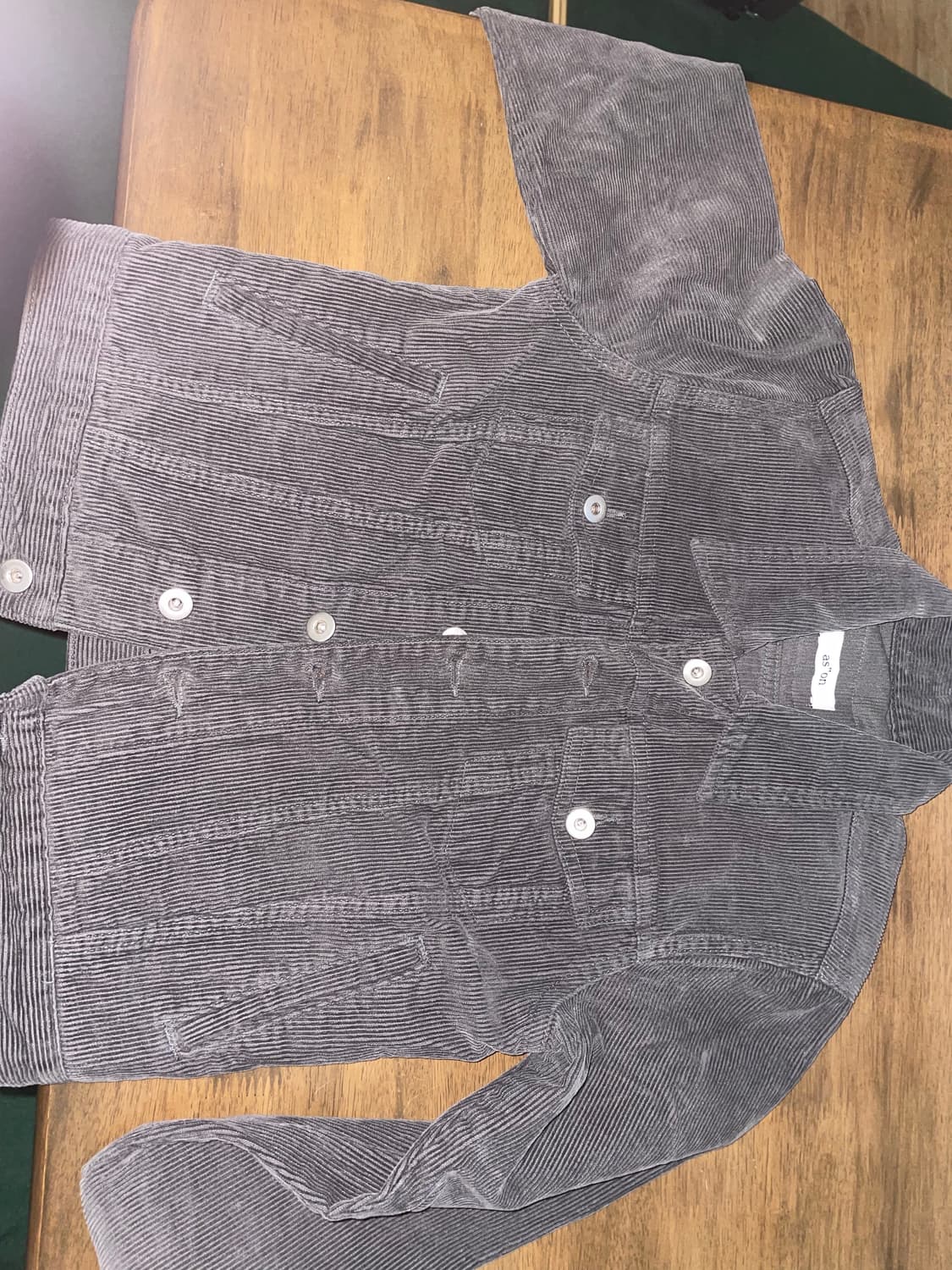 에즈온 코듀로이 트러커 자켓 상품이미지3