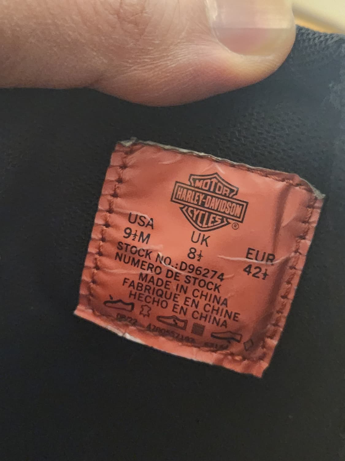 할리데이비슨 바이커 부츠 (270) 상품이미지8