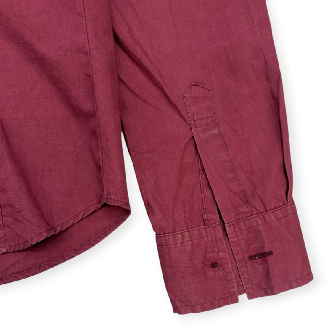 [ 38 ] 버버리 블루라벨 노바체크 버건디 셔츠 상품이미지5