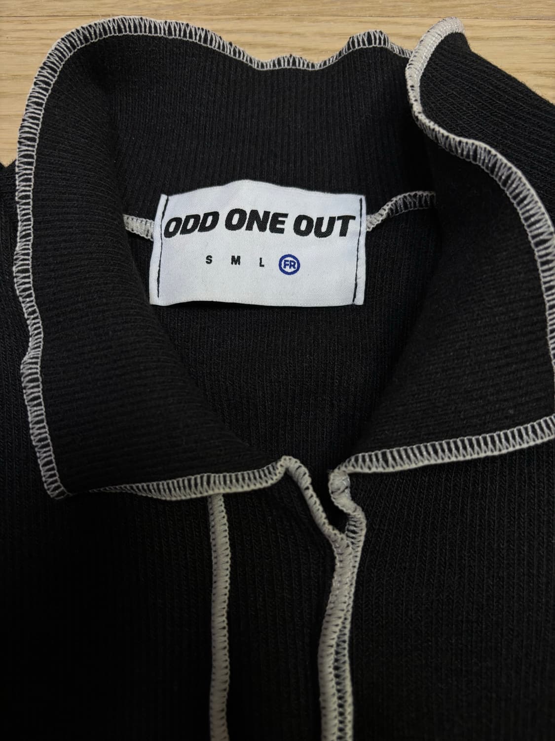 Odd One Out 오버록 리브 니트 상품이미지5