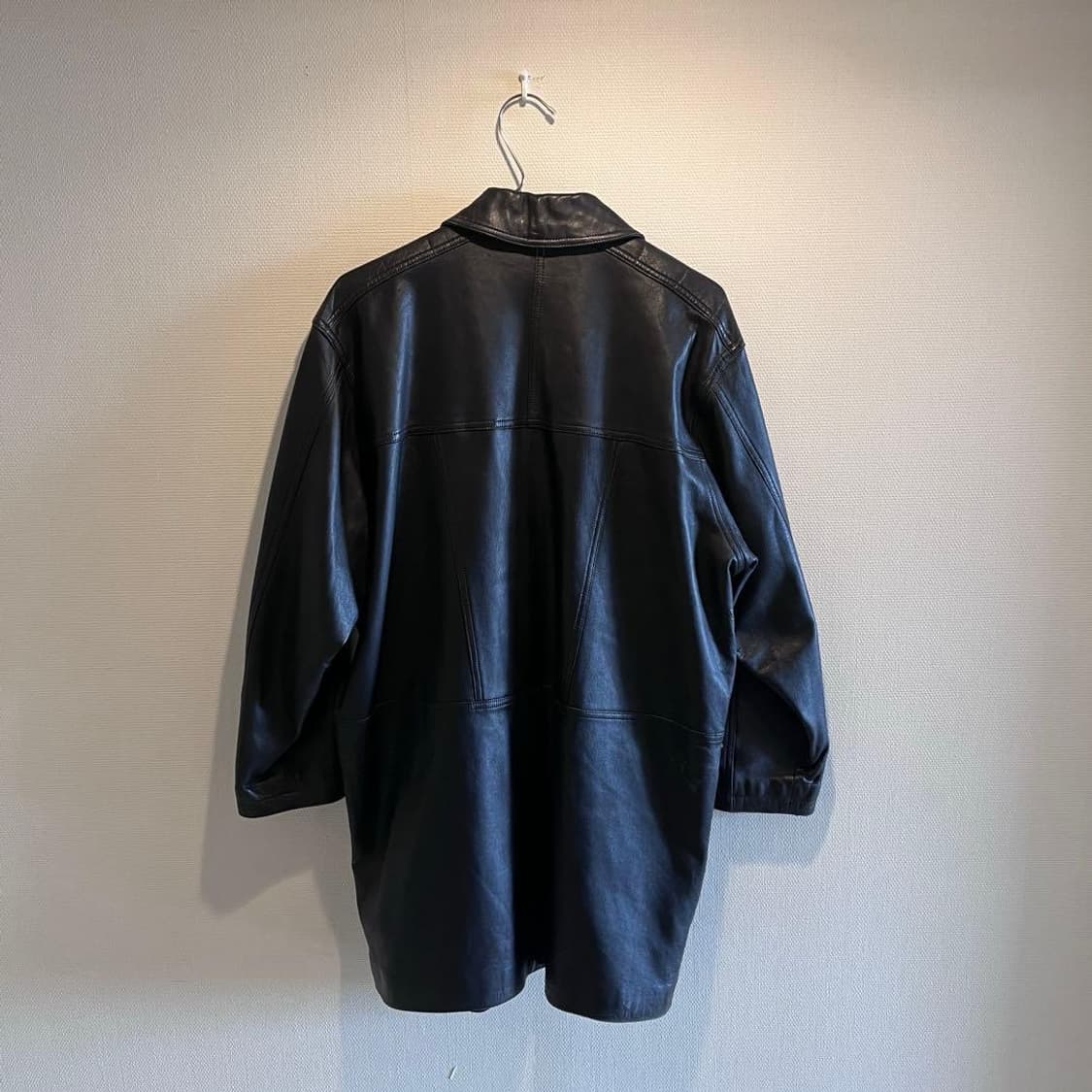 빈티지 카코트 레더자켓 가죽카코트 상품이미지2