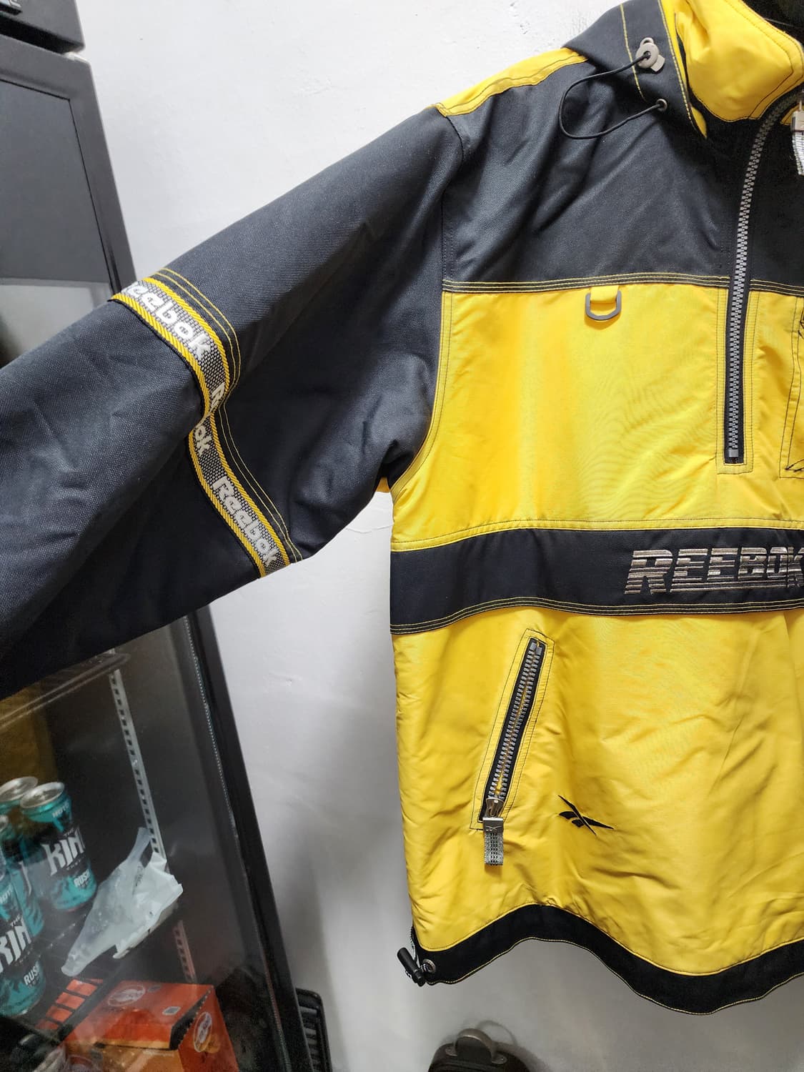 90s 리복 올드스쿨 아노락 자켓 상품이미지8