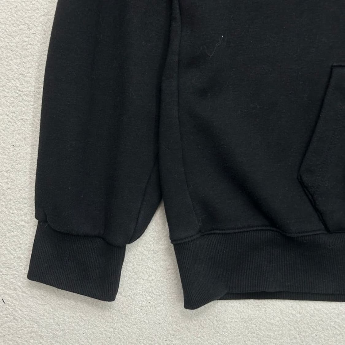 앰블러 웁스 베어 오버핏 기모 후드티 S 상품이미지3