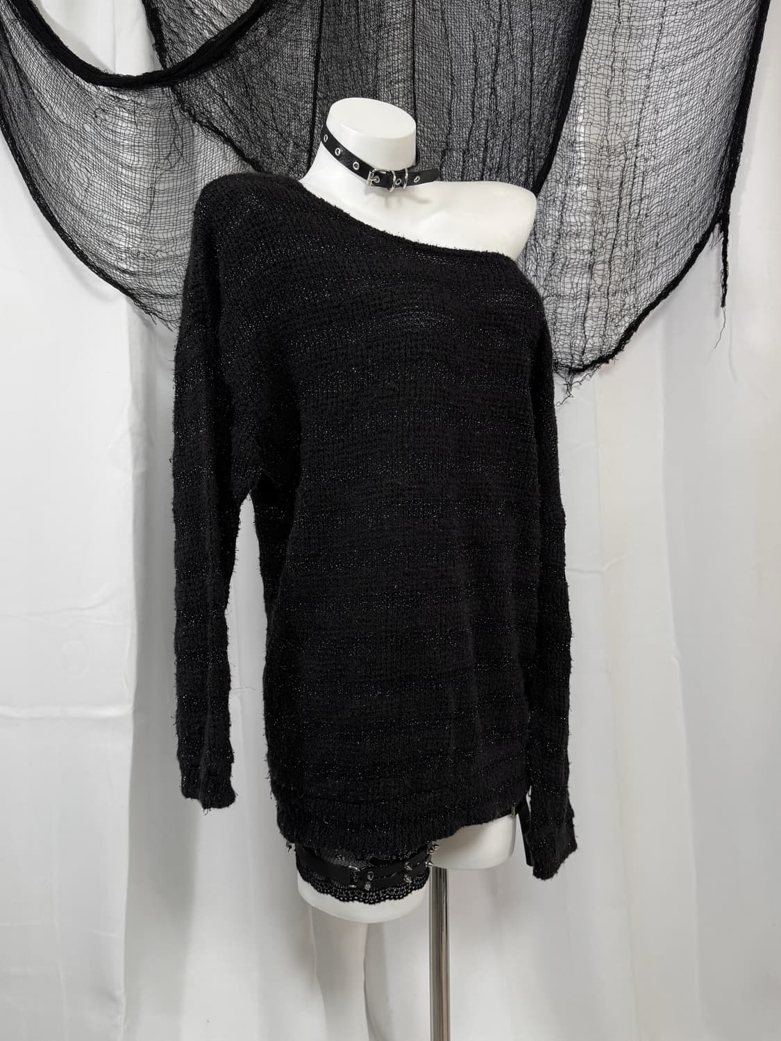 stripe glitter knit 상품이미지3