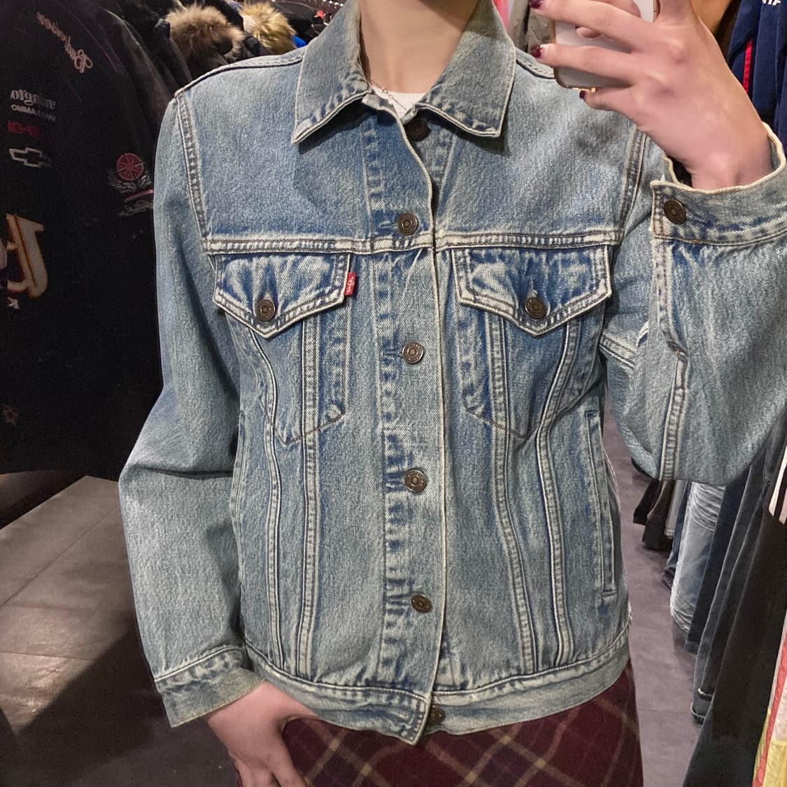 [IM]리바이스 워싱 연청 데님자켓 상품이미지4