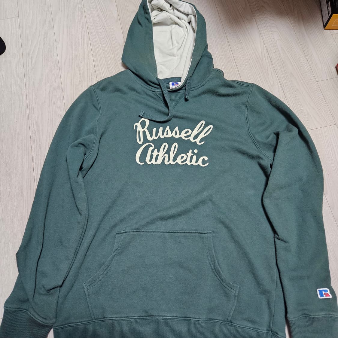 러셀 애슬레틱 빈티지 후드티 L 사이즈 상품이미지1