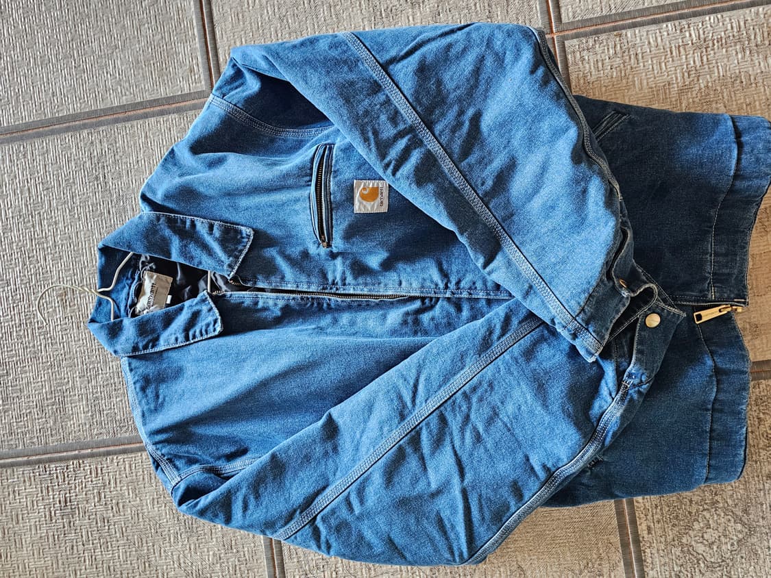 칼하트 WIP 디트로이트 자켓 블루 스톤 XL 상품이미지1